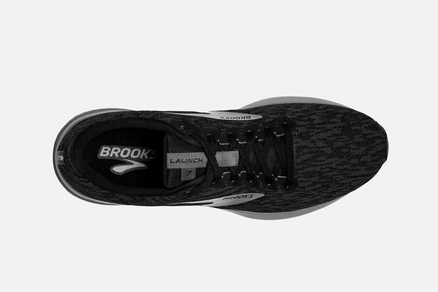 Brooks Launch 7 Road Loopschoenen Heren - Zwart/Grijs - 981536IQP